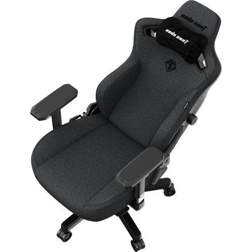 Крісло ігрове Anda Seat Kaiser 3 Dark Gray Fabric Size L Купити в Україні