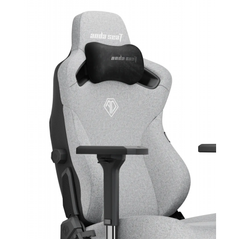 Крісло ігрове Anda Seat Kaiser 3 Grey Fabric Size XL (AD12YDC-XL-01-G-PV/F) Купити в Україні