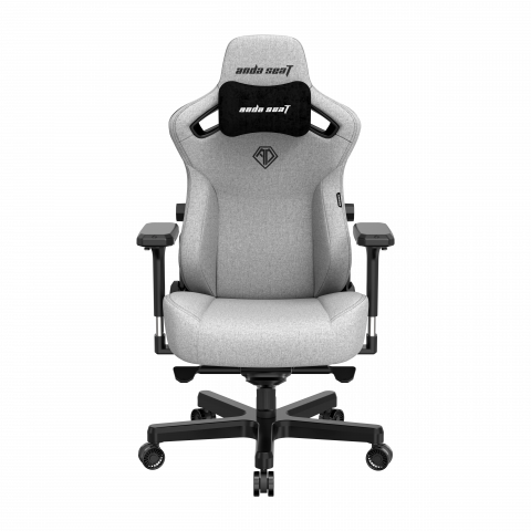 Крісло ігрове Anda Seat Kaiser 3 Grey Fabric Size XL (AD12YDC-XL-01-G-PV/F) Купити в Україні
