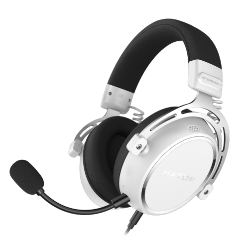 Ігрова гарнітура HATOR HYPERGANG 3 Hi-Res (ESH06) white Купити в Україні