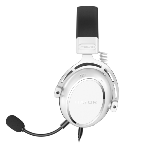 Ігрова гарнітура HATOR HYPERGANG 3 Hi-Res (ESH06) white Купити в Україні