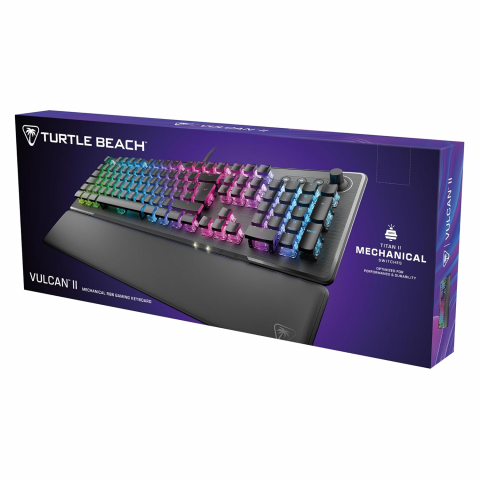 Клавіатура механічна Turtle Beach Vulcan II (TBK-1002-02-DE) Black (UA) Купити в Україні