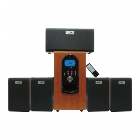 Колонки для домашнього кінотеатру Genius SW-HF 5.1 6000 II Купити в Україні