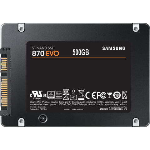 SSD накопичувач Samsung 870 EVO 500 GB (MZ-77E500B) Купити в Україні