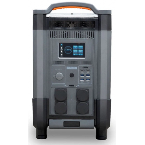 Зарядна станція Allpowers R4000 3600Wh 4000W Portable Power Station LiFePO4 (AP-SS-011-BLA-EU) Купити в Україні