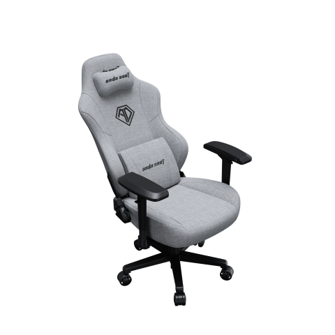 Крісло ігрове Anda Seat Phantom 3 Pro Grey Fabric Size L (AD18YC-06-G-F) Купити в Україні