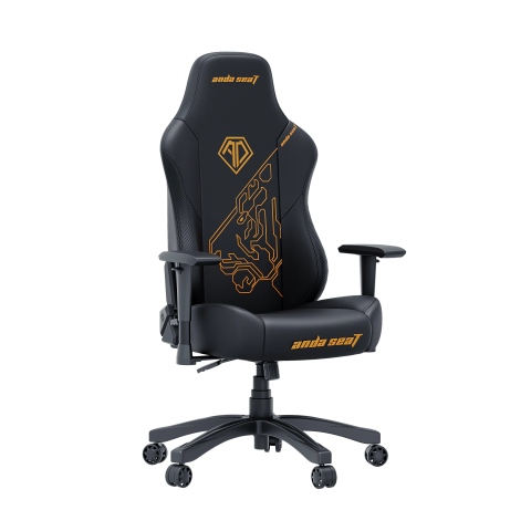 Крісло ігрове Anda Seat Phantom Tiger Edition Black Size L Купити в Україні