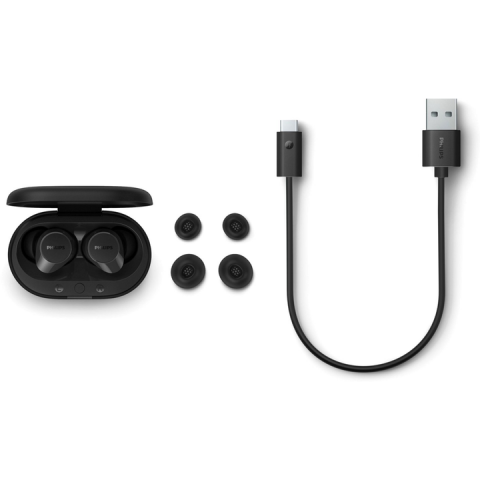 Навушники TWS Philips TAT1209 Black (TAT1209BK/00) Купити в Україні