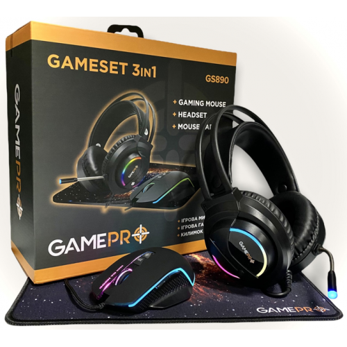 Набір ігровий 3 в 1 GamePro Combo (GS890) Купити в Україні