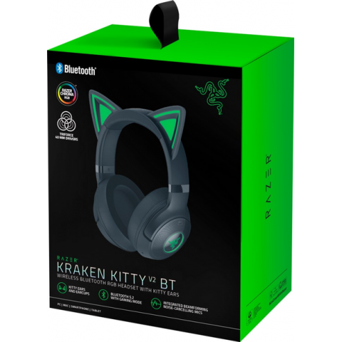 Гарнітура RAZER Kraken Kitty V2 BT, Black (RZ04-04860500-R3M1) Купити в Україні