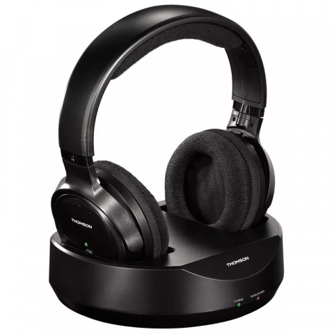 Навушники з зарядною станцією Thomson WHP 3001 Black Купити в Україні