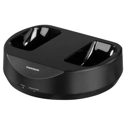 Навушники з зарядною станцією Thomson WHP 3001 Black Купити в Україні