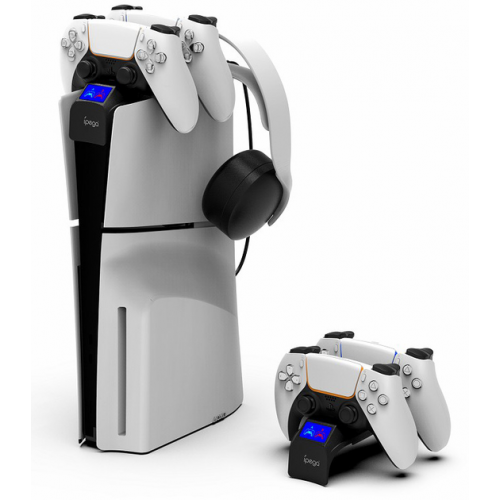 Зарядна станція для геймпадів DualSense PS5 iPega PG-P5S016 Sony PlayStation 5 Slim