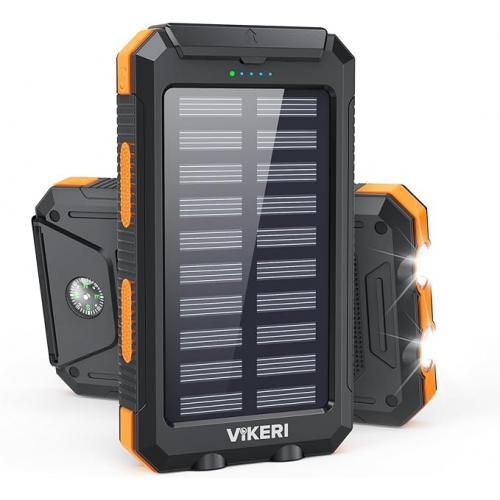 Універсальна сонячна батарея Vikeri 26800mAh 55W Купити в Україні