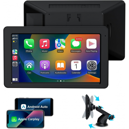 Автомобільний монітор 7" Vibefit для iPhone та Android (S170) Купити в Україні