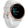 Смарт-годинник Garmin VENU 2S Rose Gold Bezel with White Case and Silicone Band (010-02429-13/03) Купити в Україні