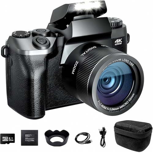 Цифрова камера Digital Camera HT DQ1136 4K 64MP Купити в Україні