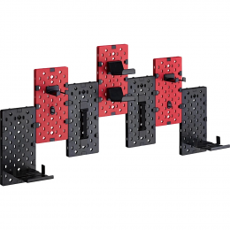Настінна дошка-органайзер Officepro WO1080B Black/Red