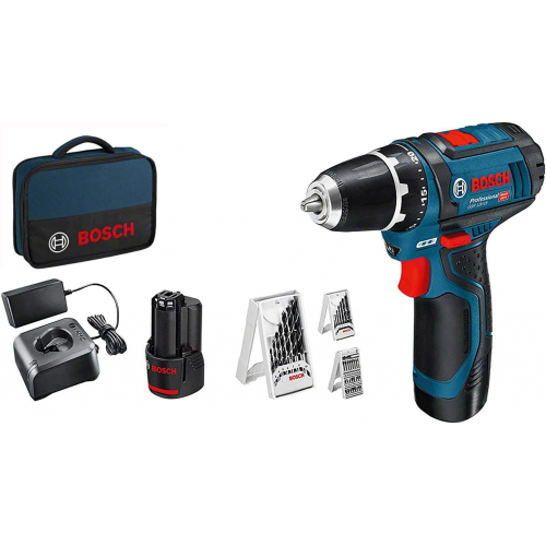 Шурупокрут Bosch GSR 12V-15 Set (0615990G6L) Купити в Україні