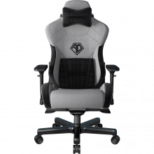 Крісло ігрове Anda Seat T-Pro 2 Grey/Black Size XL (AD12XLLA-01-GB-F)