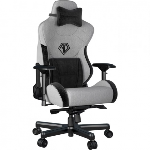 Крісло ігрове Anda Seat T-Pro 2 Grey/Black Size XL (AD12XLLA-01-GB-F) Купити в Україні