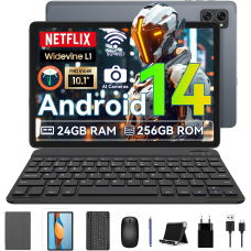 Планшет BESTTAB A20 10.1" 24/256 GB Android 14 Tablet & Octa-Core CPU Grey (комплект)