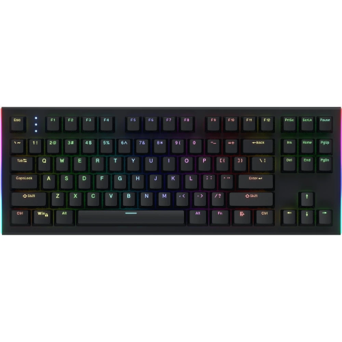 Клавіатура механічна HATOR Gravity X TKL orange (HTK550) black, US Layout Купити в Україні