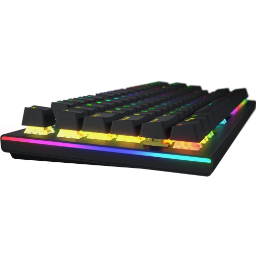 Клавіатура механічна HATOR Gravity X TKL orange (HTK550) black, US Layout Купити в Україні
