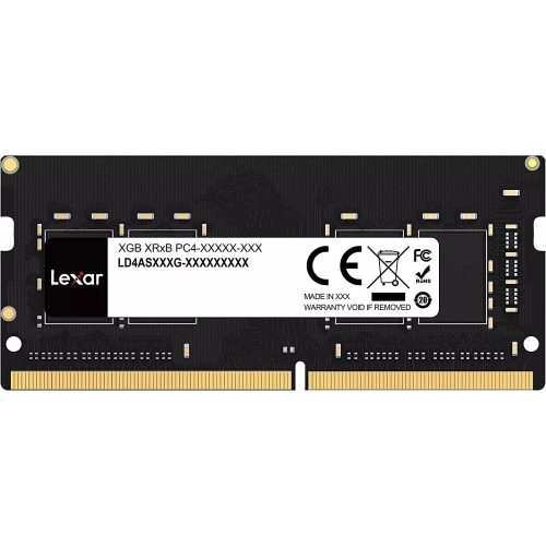 Пам'ять для ноутбуків Lexar 8 GB SO-DIMM DDR4 3200 MHz (LD4AS008G-B3200GSST) Купити в Україні
