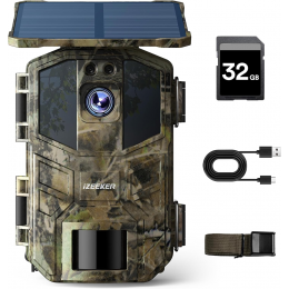 Камера відеоспостереження iZEEKER Solar 4K 48MP (iG420)