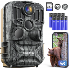 Камера відеоспостереження DEATTI Trail Camera 48MP 4K (DET-T4)