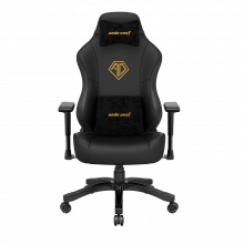 Крісло ігрове Anda Seat Phantom 3 Black/Gold  Size L (AD18Y-06-B-PV/C)