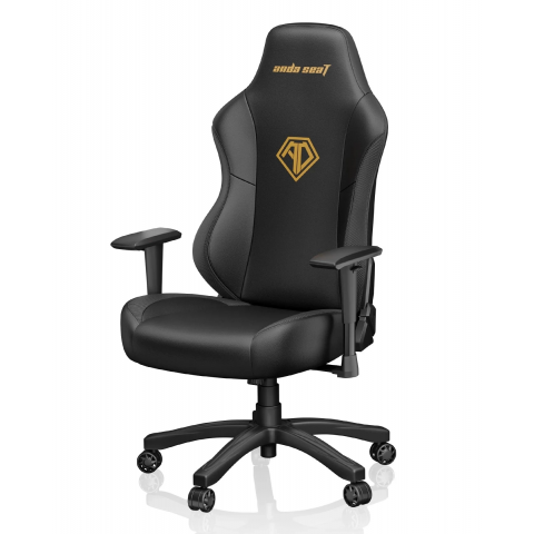 Крісло ігрове Anda Seat Phantom 3 Black/Gold Size L (AD18Y-06-B-PV/C) Купити в Україні