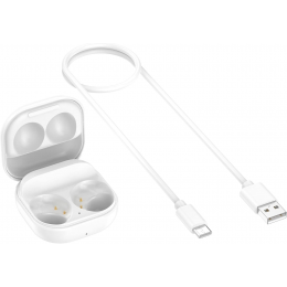 Кейс для навушників Samsung Galaxy Buds 2 White (M013) R177