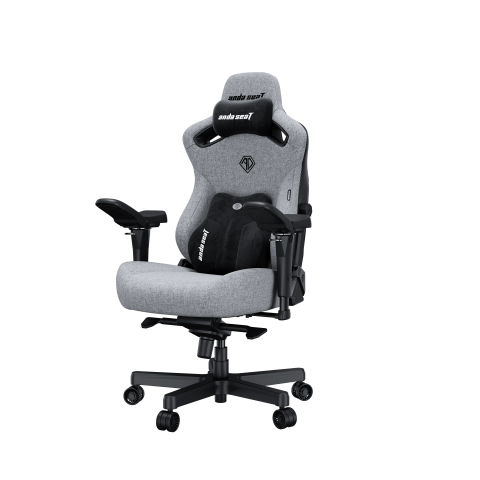 Крісло ігрове Anda Seat Kaiser 3 Pro Fabric Gray Size XL (AD12YDC-XL-01-G-PV/F-G02) Купити в Україні
