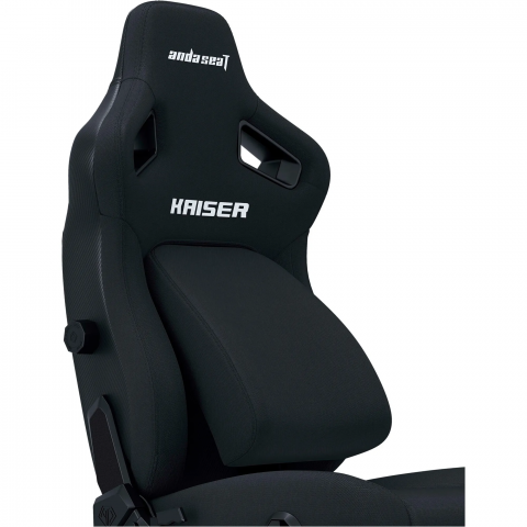 Крісло ігрове Anda Seat Kaiser 4 Black Fabric Size XL Купити в Україні