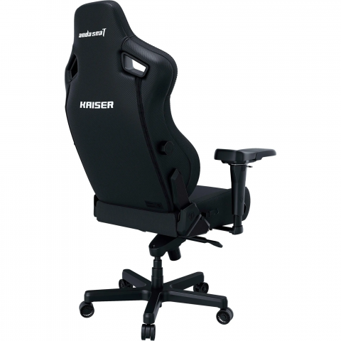 Крісло ігрове Anda Seat Kaiser 4 Black Fabric Size XL Купити в Україні