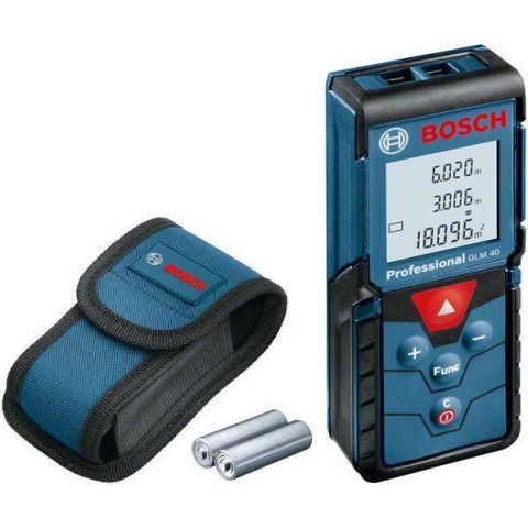 Лазерний далекомір Bosch GLM 40 Professional (0601072900) Купити в Україні