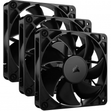 Вентилятор CORSAIR RS120 PWM 120mm PC Case Fan for Daisy Chain Black набір 3 шт (CO-9050189-WW)