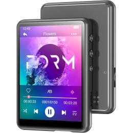 MP3-плеєр MECHEN 64GB M30 Bluetooth 5.3 2.4" Full Touch Screen Grey