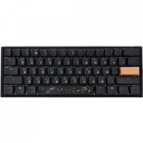 Механічна клавіатура Ducky One 3 Mini Cherry MX Red RGB Black UA Купити в Україні