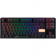 Механічна клавіатура Ducky One 3 TKL Cherry MX Red RGB Black UA