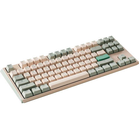 Механічна клавіатура Ducky One 3 TKL Cherry MX Silent red Matcha Cream UA Купити в Україні