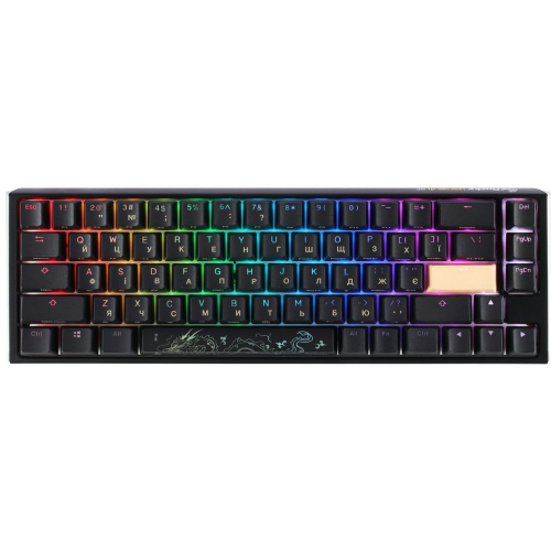 Механічна клавіатура Ducky One 3 SF Cherry MX Brown RGB Black UA Купити в Україні