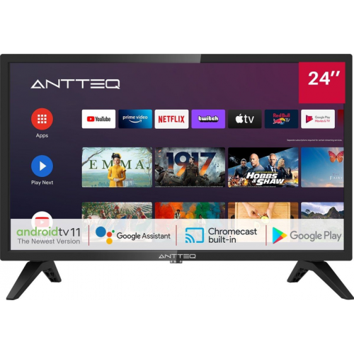 Телевізор Antteq AG24N1C TV 24 " (61 cm) Android TV Купити в Україні