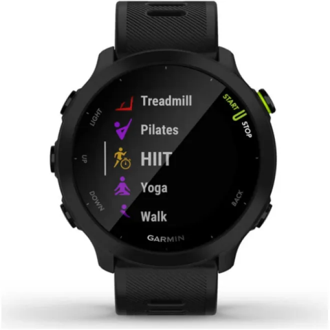 Смарт-годинник Garmin Forerunner 55 Black (010-02562-00/10) Купити в Україні