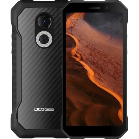 Смартфон Doogee S61 6/64GB Carbon Fiber Купити в Україні