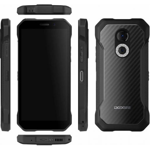Смартфон Doogee S61 6/64GB Carbon Fiber Купити в Україні