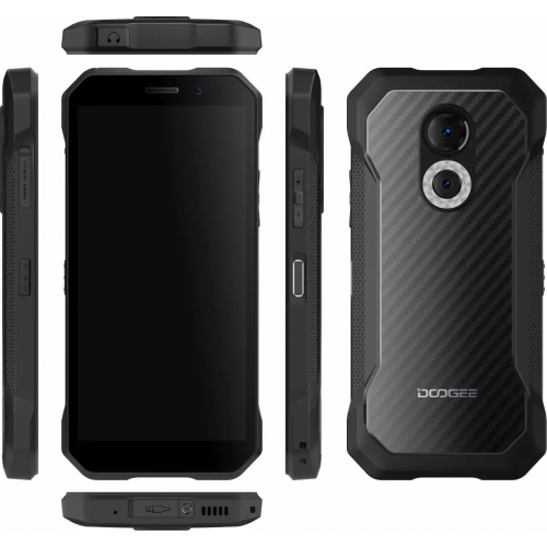 Смартфон Doogee S61 6/64GB Carbon Fiber Купити в Україні