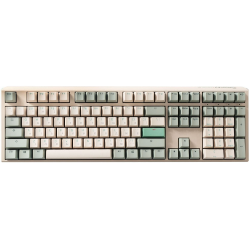 Механічна клавіатура Ducky One 3 Cherry MX Brown Matcha Cream UA Купити в Україні